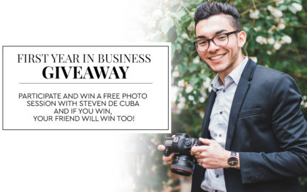 GIVEAWAY: Celebrating One Year in Business