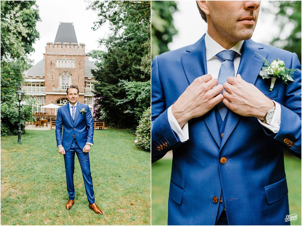 Steven-de-cuba-the-netherlands-wedding-photographer-_0007 Kasteel Kerckebosch Cindy and Nils Wedding Day Wedding 