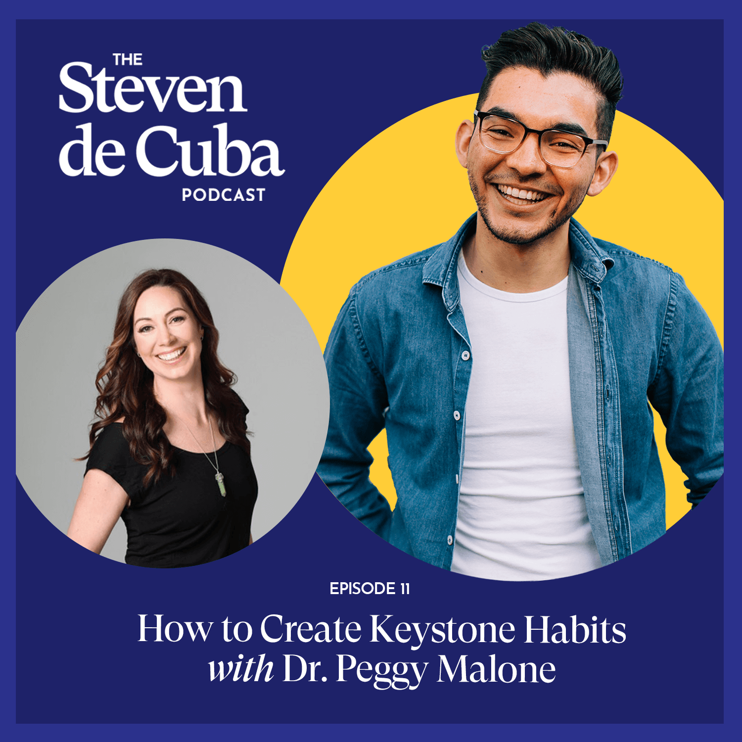 Cover-4 #11 - How to Create Keystone Habits with Dr. Peggy Malone Podcast 