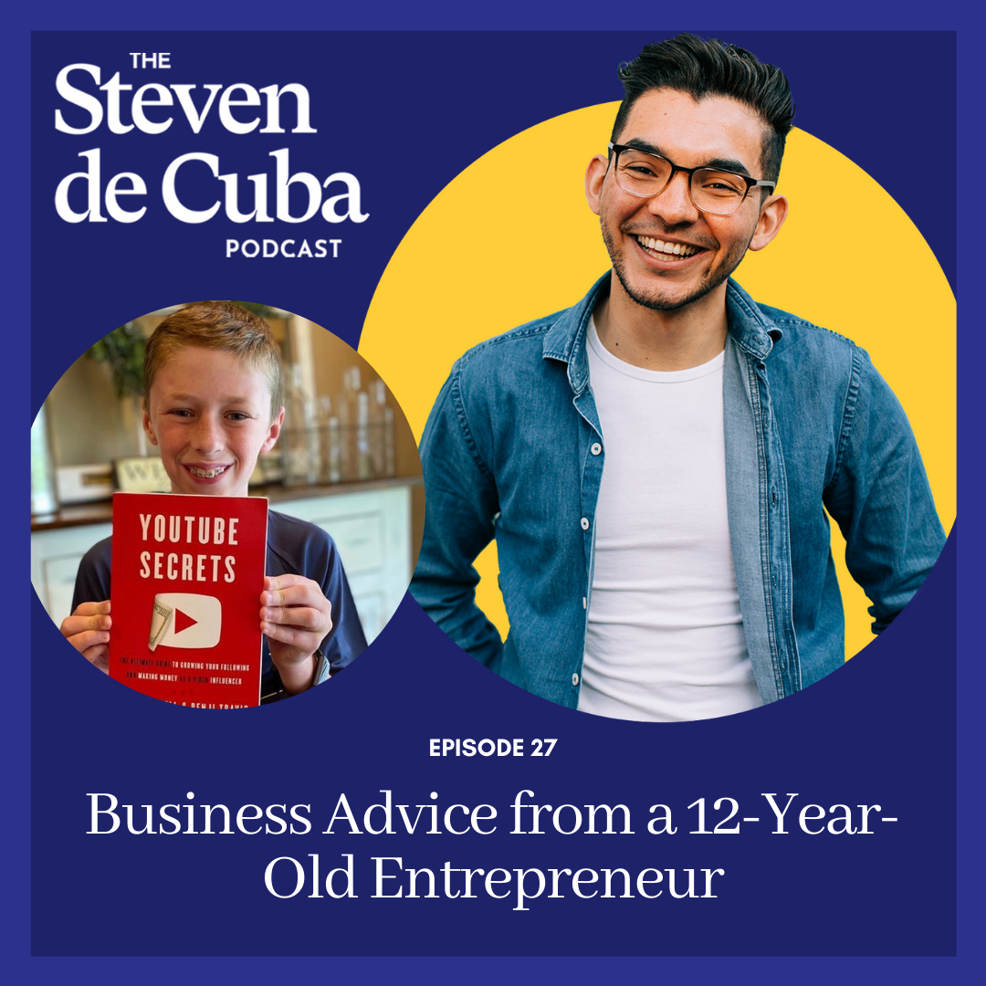 Podcast-Cover-3 #27 - Business Advice from a 12-Year-Old Entrepreneur Podcast 