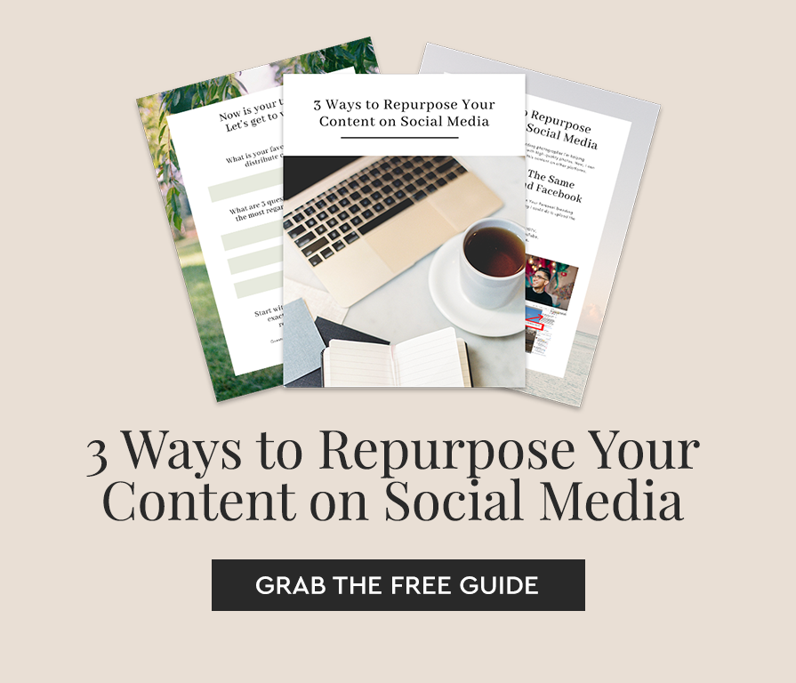 Blogpost-Freebie #42 - 3 Ways to Repurpose Your Blog Post Podcast 