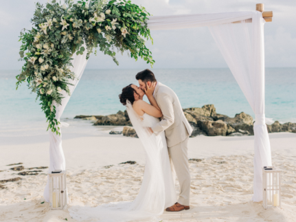 Intimate Wedding at Divi Resort in Aruba: Sheena and Joseph