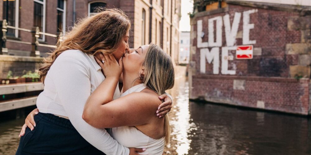 Amsterdam Boat Engagement Gay Photography