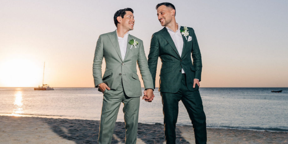 Gay wedding in Aruba